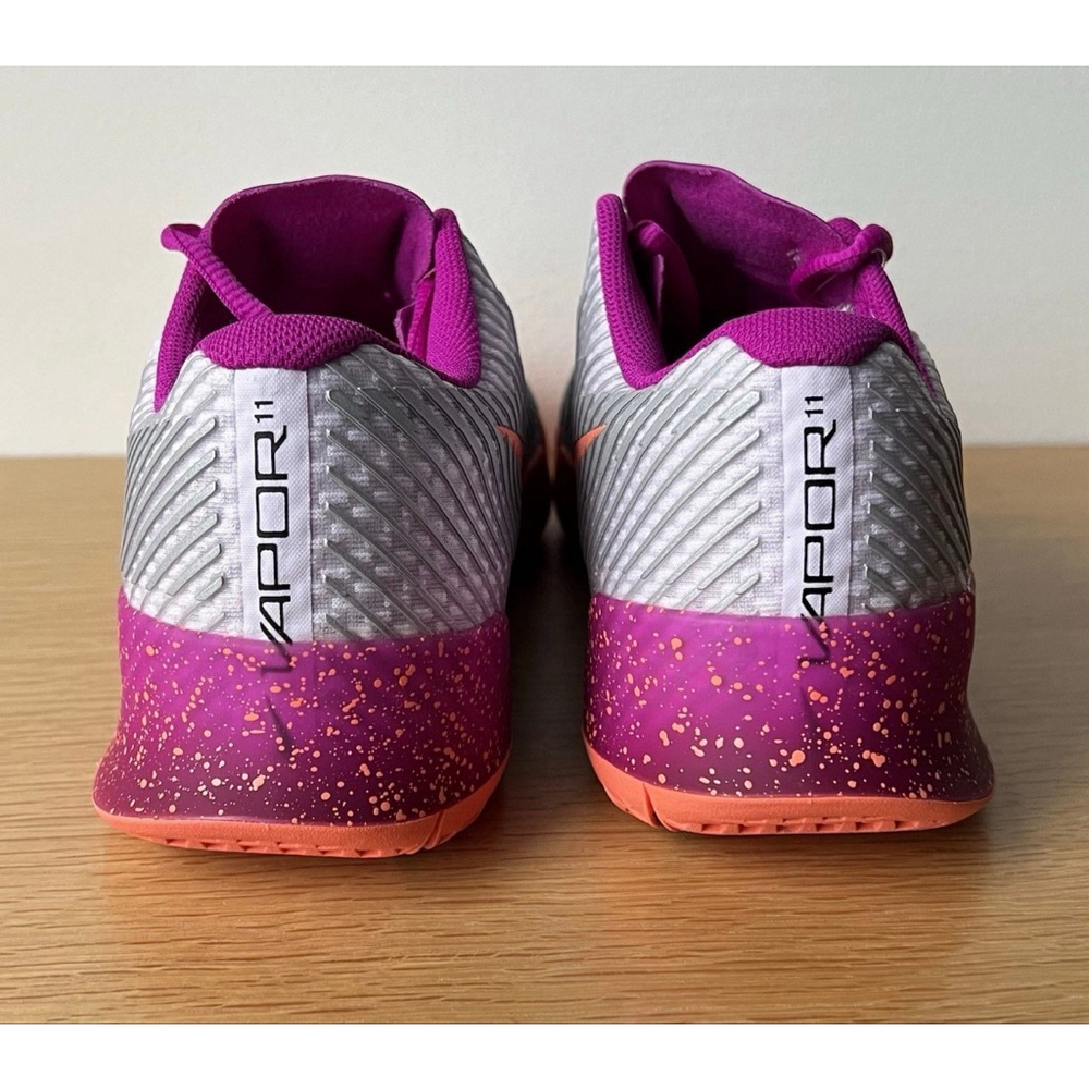 Nike Court Air Zoom Womens size 7 Vapor 11 HC Premium HC Tennis NYC FQ7266-500 - Picture 3 of 4